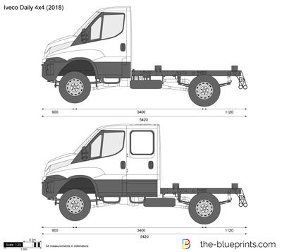 Templates - Cars - Iveco - Iveco Daily 65C18 Van