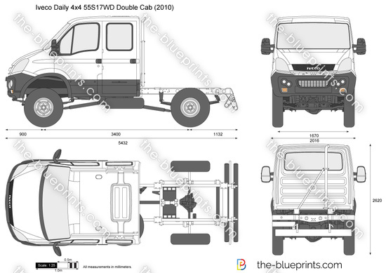 Iveco Daily 4x4 55S17WD Double Cab