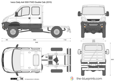 Iveco Daily 4x4 55S17WD Double Cab