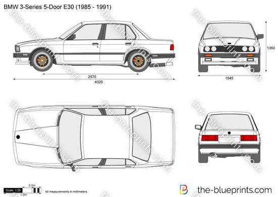 BMW 3-Series 5-Door E30