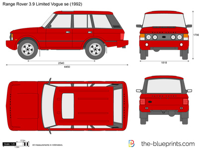 Range Rover 3.9 Limited Vogue se (1992)