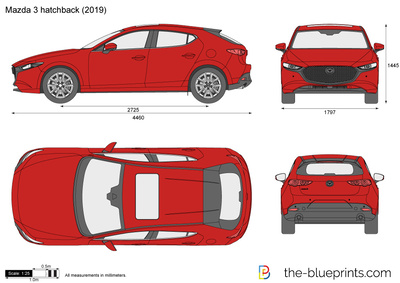 Mazda 3 hatchback (2019)