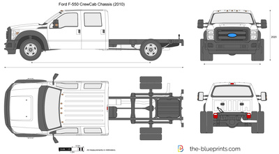 Ford F-550 CrewCab Chassis