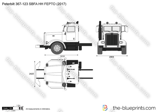 Peterbilt 367-123 SBFA HH FEPTO