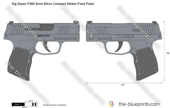 Sig Sauer P365 9mm Micro Compact Striker-Fired Pistol