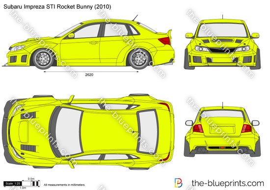 Subaru Impreza STI Rocket Bunny
