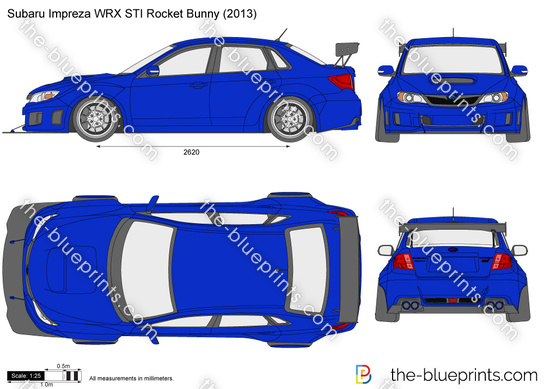 Subaru Impreza WRX STI Rocket Bunny