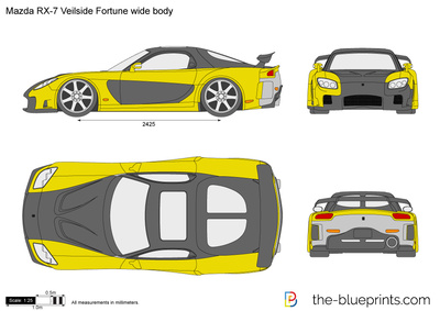 Mazda RX-7 Veilside Fortune wide body FD