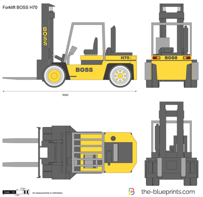 Forklift BOSS H70