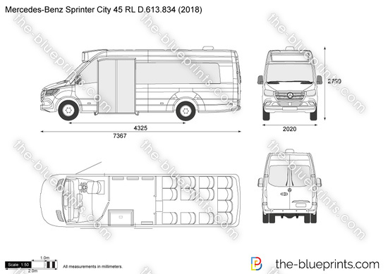 Mercedes-Benz Sprinter City 45 RL D.613.834