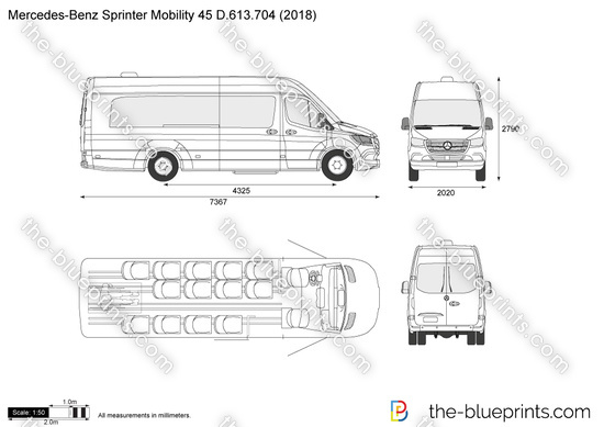 Mercedes-Benz Sprinter Mobility 45 D.613.704