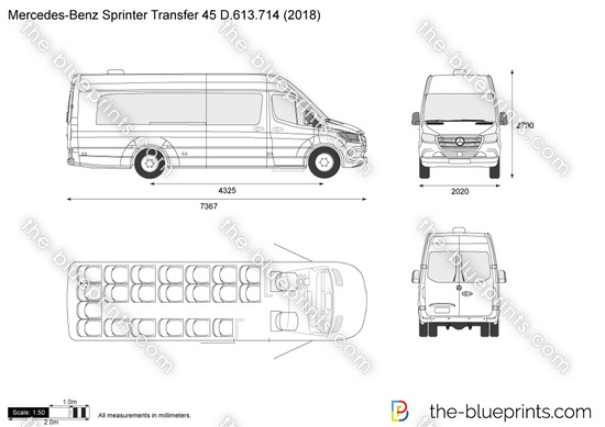 Mercedes-Benz Sprinter Transfer 45 D.613.714