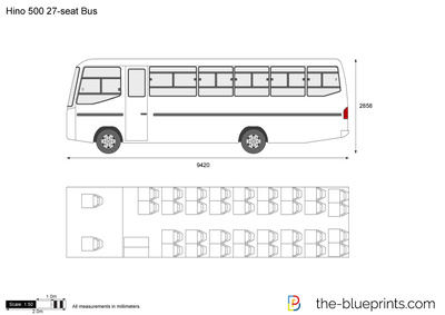 Hino 500 27-seat Bus