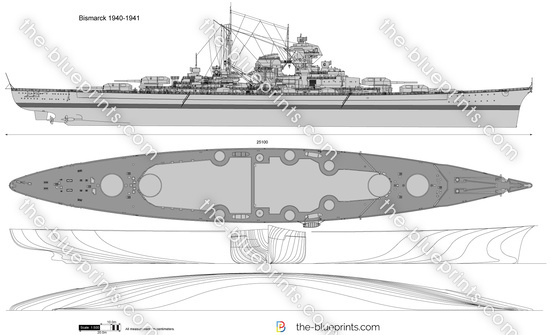 Bismarck 1940-1941