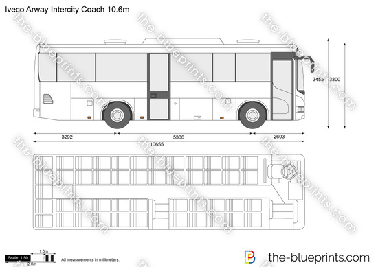 Iveco Arway Intercity Coach 10.6m