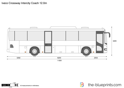 Iveco Crossway Intercity Coach 12.0m