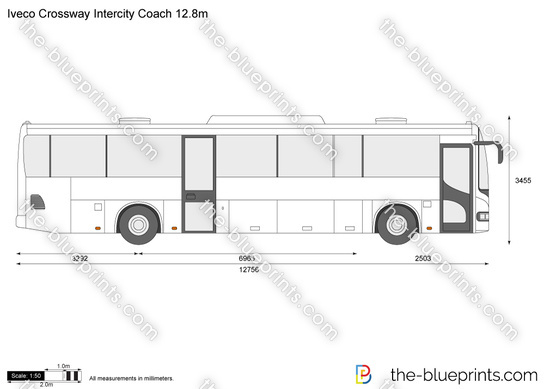 Iveco Crossway Intercity Coach 12.8m