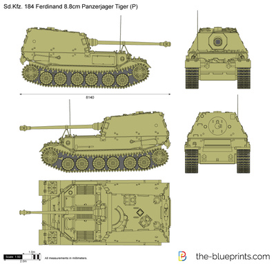 Sd.Kfz. 184 Ferdinand 8.8cm Panzerjager Tiger (P)