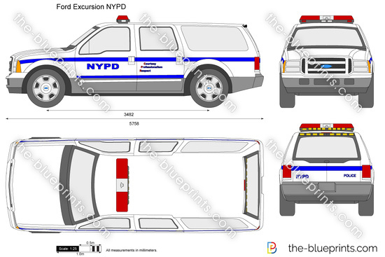 Ford Excursion NYPD