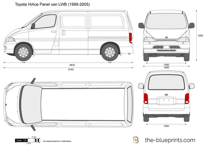 Toyota HiAce Panel van LWB