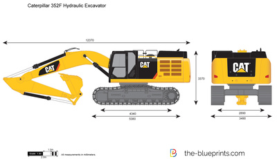 Caterpillar 352F Hydraulic Excavator