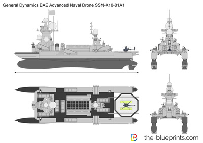 General Dynamics BAE Advanced Naval Drone SSN-X10-01A1