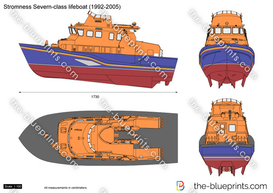 Stromness Severn-class lifeboat
