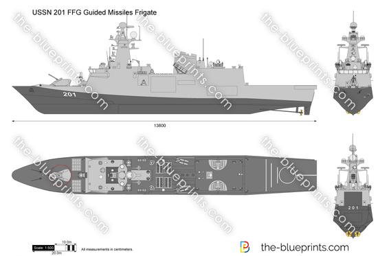 USSN 201 FFG Guided Missiles Frigate