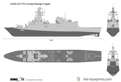 USSN 201 FFG Guided Missiles Frigate