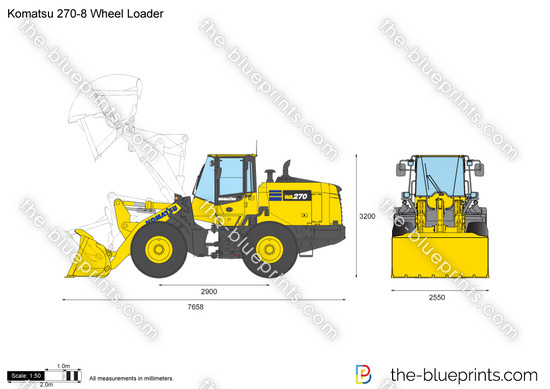 Komatsu 270-8 Wheel Loader
