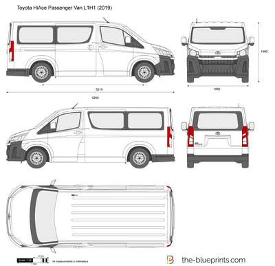 Toyota HiAce Passenger Van L1H1