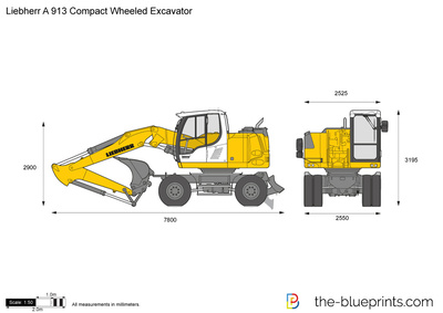 Liebherr A 913 Compact Wheeled Excavator