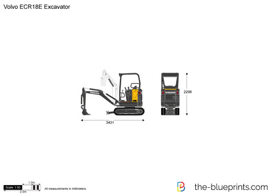 Volvo ECR18E Excavator