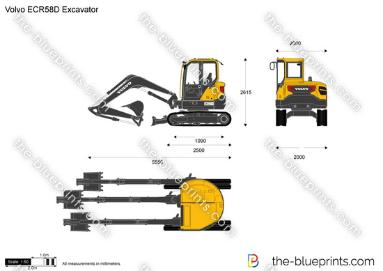 Volvo ECR58D Excavator