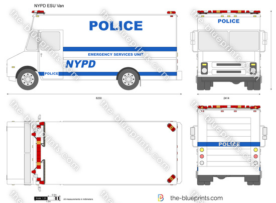 NYPD ESU Van