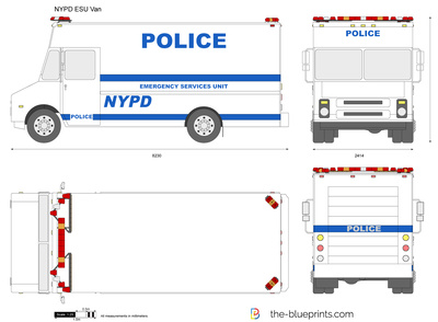 NYPD ESU Van
