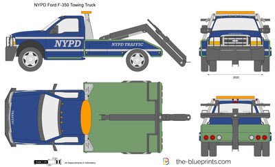Ford F-350 Towing Truck NYPD