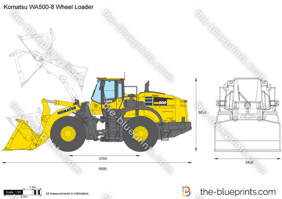 Komatsu WA500-8 Wheel Loader