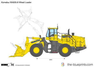 Komatsu WA600-8 Wheel Loader
