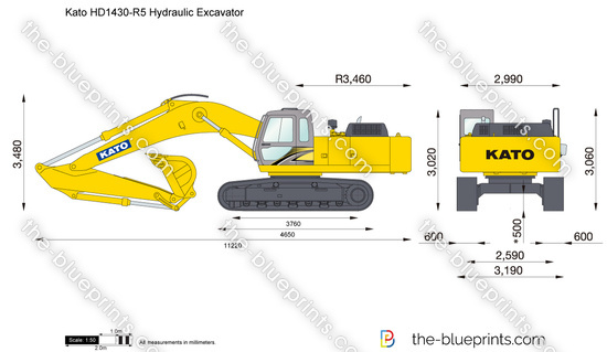 Kato HD1430-R5 Hydraulic Excavator
