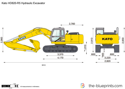 Kato HD820-R5 Hydraulic Excavator