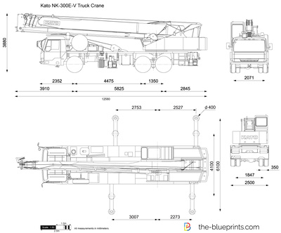 Kato NK-300E-V Truck Crane