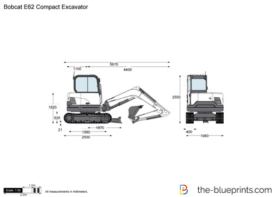 Bobcat E62 Compact Excavator