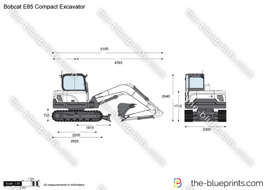 Bobcat E85 Compact Excavator