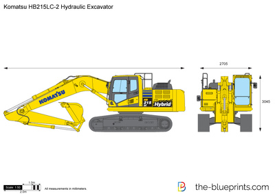 Komatsu HB215LC-2 Hydraulic Excavator