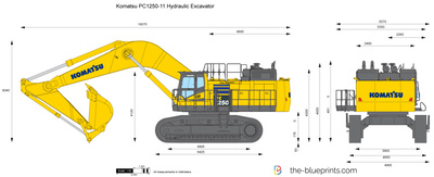 Komatsu PC1250-11 Hydraulic Excavator