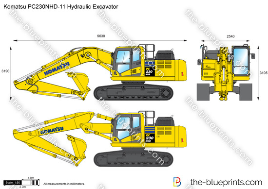 Komatsu PC230NHD-11 Hydraulic Excavator