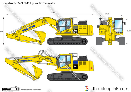 Komatsu PC240LC-11 Hydraulic Excavator