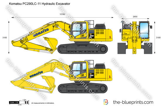 Komatsu PC290LC-11 Hydraulic Excavator
