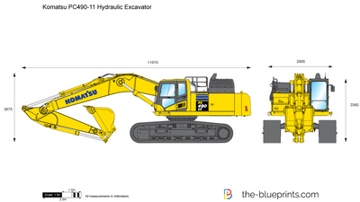 Komatsu PC490-11 Hydraulic Excavator
